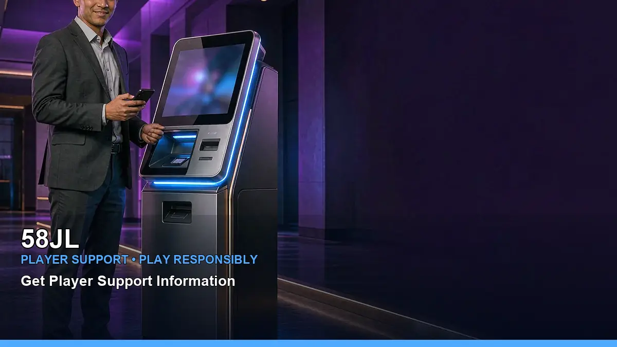 58JL Philippine casino payment guide with a mobile game interface and easy scan access