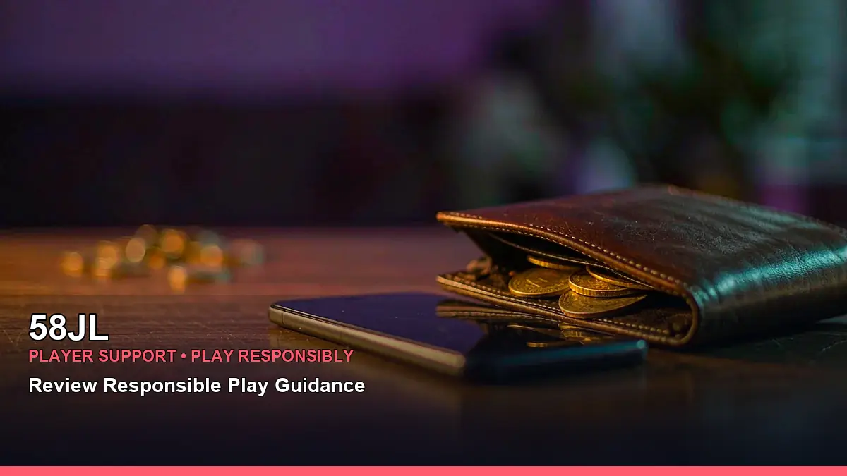 58JL casino payment options and account tools for Philippine players