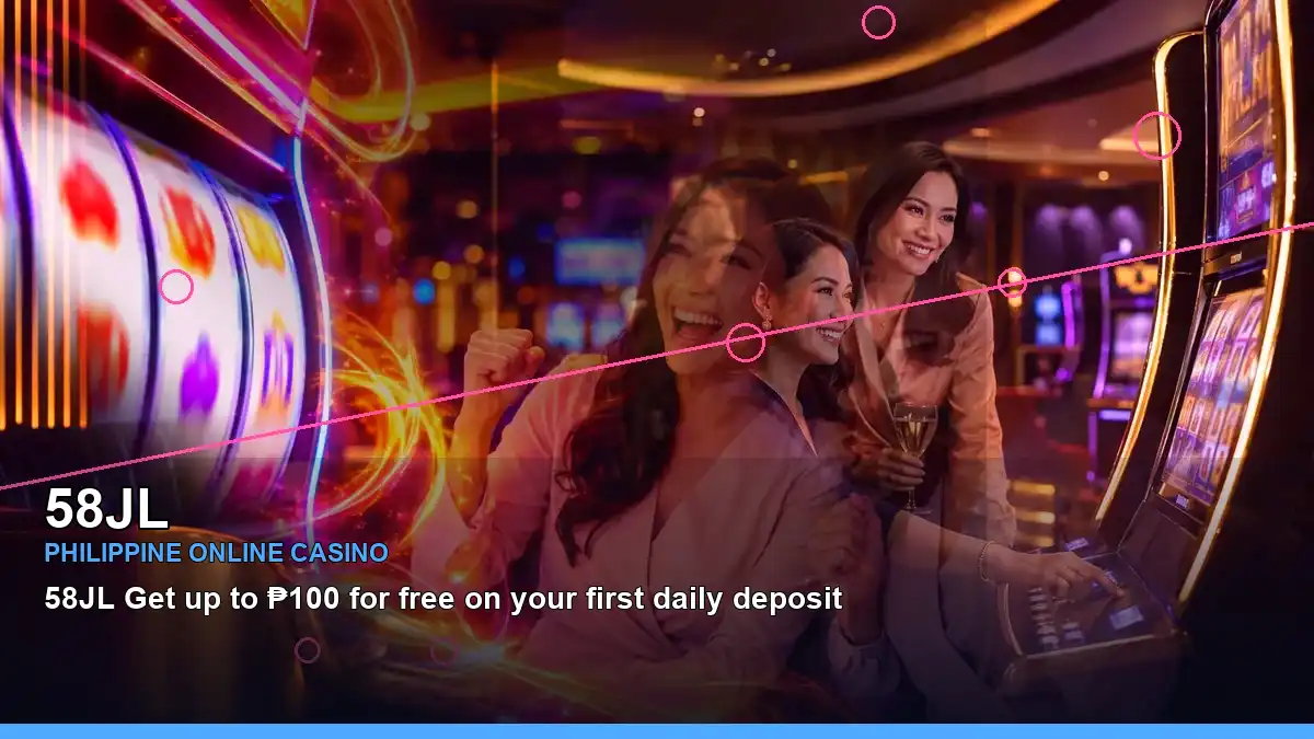 Mobile-friendly 58JL Slots with a wide reel layout and lively casino gameplay