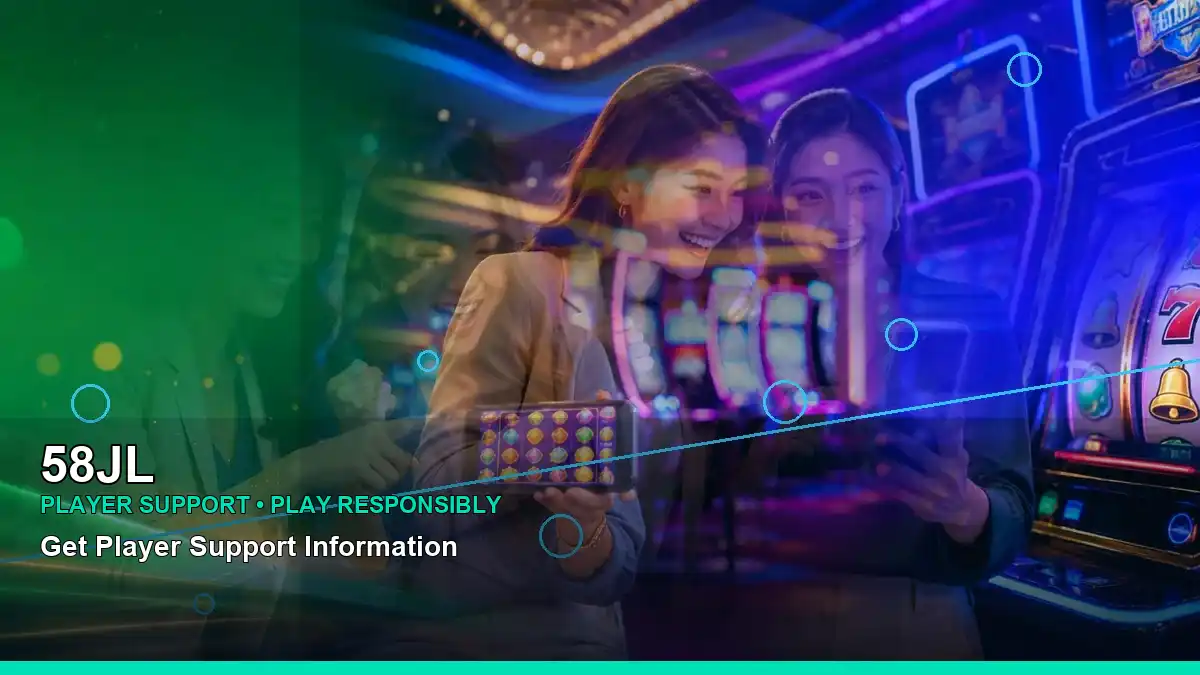 58JL duo online slot games featuring an adult Philippine casino host with a wide reel-focused composition