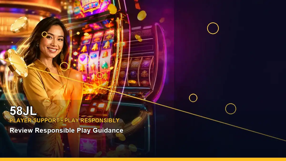 58JL high-energy lucky reels online slot games in a left-focused layout for Philippine players
