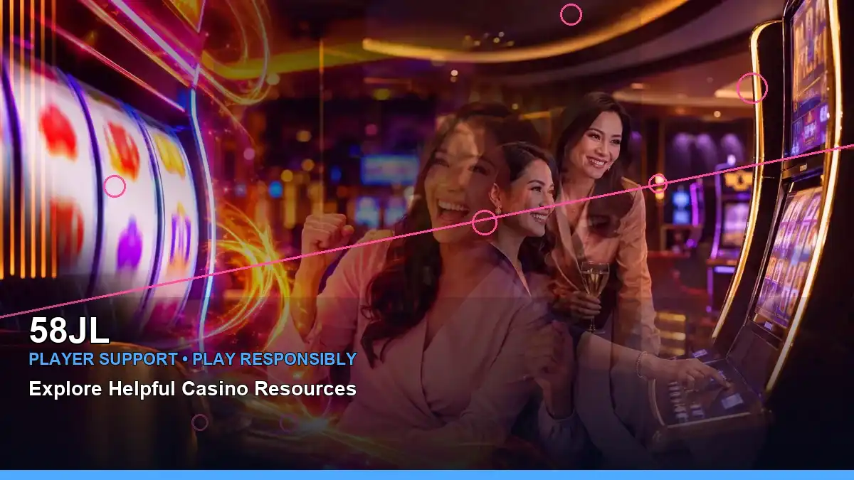 Mobile-friendly 58JL Slots with a wide reel layout and lively casino gameplay