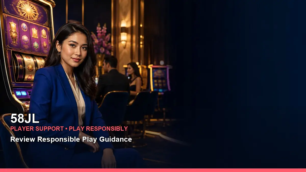 58JL spin wheel guide for responsible play and account access in the Philippines
